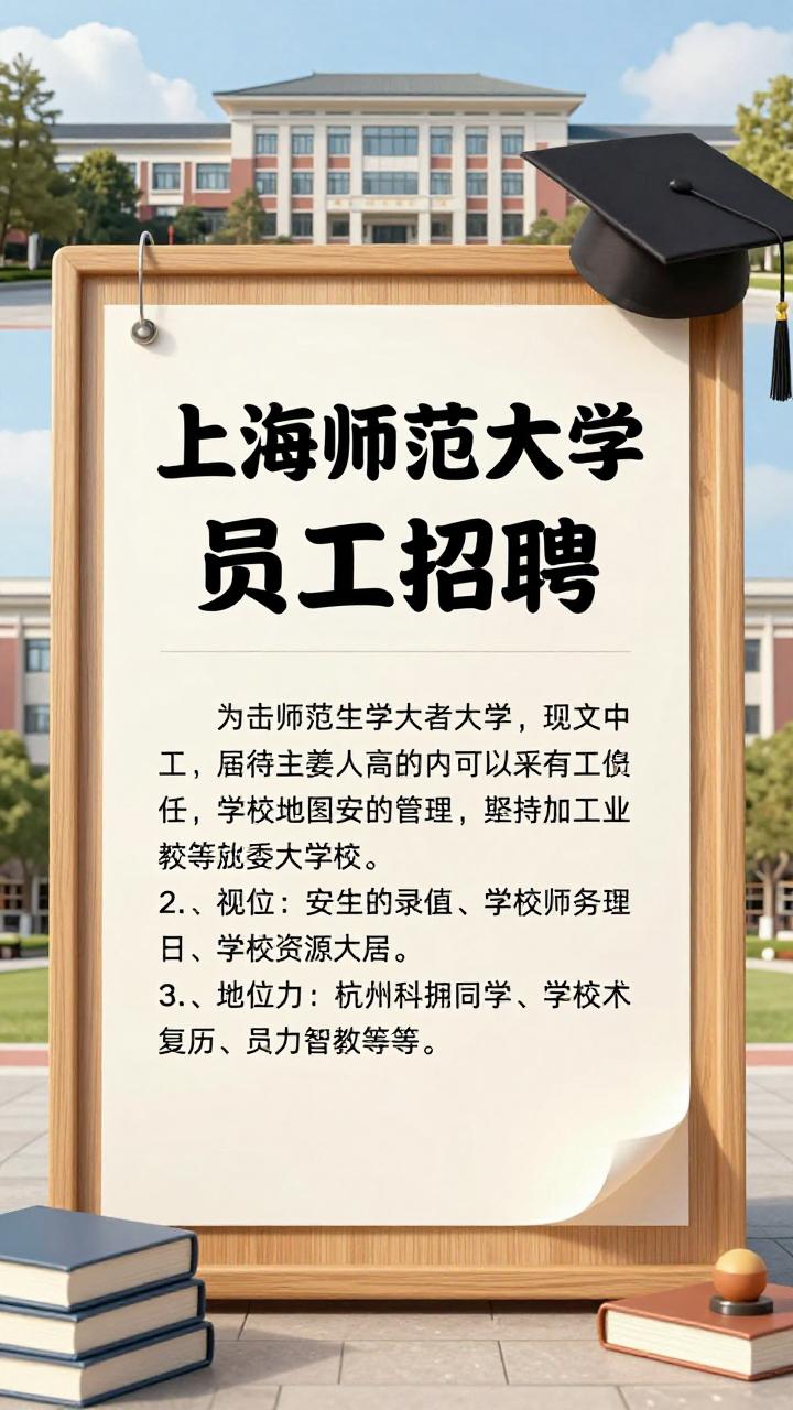 上海师范大学招聘教学科研人员192职(图1) 上海师范大学招聘教学科研人员192职(图1)