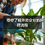 带你了解外资企业的招聘流程(图1) 带你了解外资企业的招聘流程(图1)