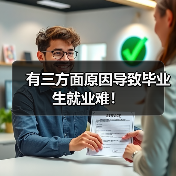 有三方面原因导致毕业生就业难！（图1）