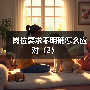 岗位要求不明确怎么应对(2)(图1) 岗位要求不明确怎么应对(2)(图1)