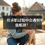 在求职过程中会遇到哪些瓶颈?(图1) 在求职过程中会遇到哪些瓶颈?(图1)