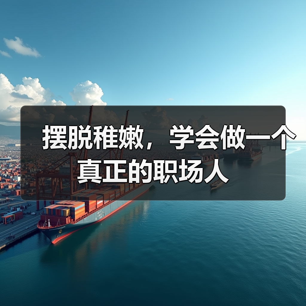 摆脱稚嫩,学会做一个真正的职场人(图1) 摆脱稚嫩,学会做一个真正的职场人(图1)
