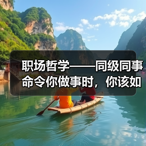 职场哲学——同级同事命令你做事时,你该如何应对!(图1) 职场哲学——同级同事命令你做事时,你该如何应对!(图1)