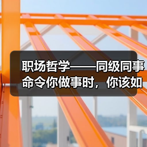 职场哲学——同级同事命令你做事时,你该如何应对!(图2) 职场哲学——同级同事命令你做事时,你该如何应对!(图2)