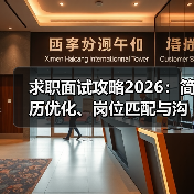 求职面试攻略2026:简历优化、岗位匹配与沟通技巧(图3) 求职面试攻略2026:简历优化、岗位匹配与沟通技巧(图3)