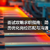 面试攻略求职指南:简历优化岗位匹配与沟通技巧(图3) 面试攻略求职指南:简历优化岗位匹配与沟通技巧(图3)