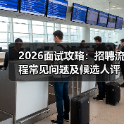 2026面试攻略:招聘流程常见问题及候选人评估建议(图2) 2026面试攻略:招聘流程常见问题及候选人评估建议(图2)