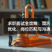 求职面试全攻略:简历优化、岗位匹配与沟通技巧(图2) 求职面试全攻略:简历优化、岗位匹配与沟通技巧(图2)