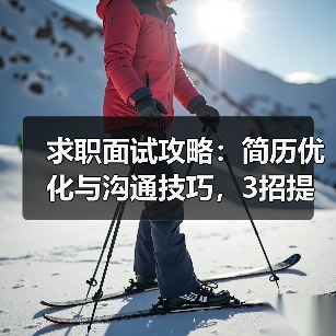 求职面试攻略:简历优化与沟通技巧,3招提升成功率(图1) 求职面试攻略:简历优化与沟通技巧,3招提升成功率(图1)