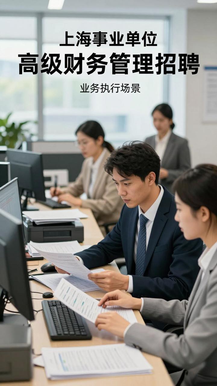 上海事业单位招聘财务岗位公告(图1) 上海事业单位招聘财务岗位公告