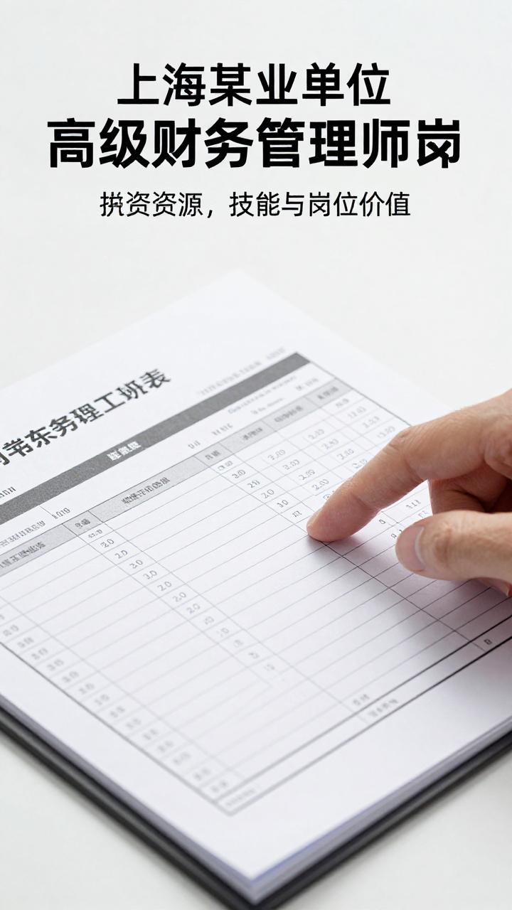 上海事业单位招聘财务岗位公告(图2) 上海事业单位招聘财务岗位公告