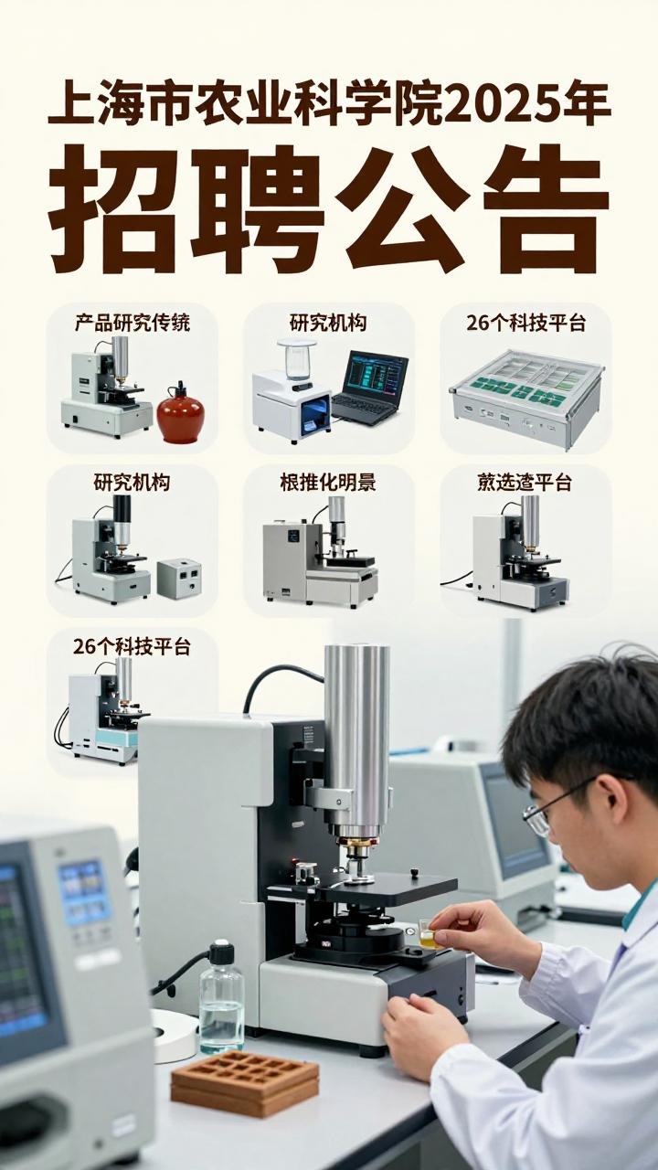 上海市农业科研机构岗位招聘公告及流程详解(图2) 上海市农业科研机构岗位招聘公告及流程详解