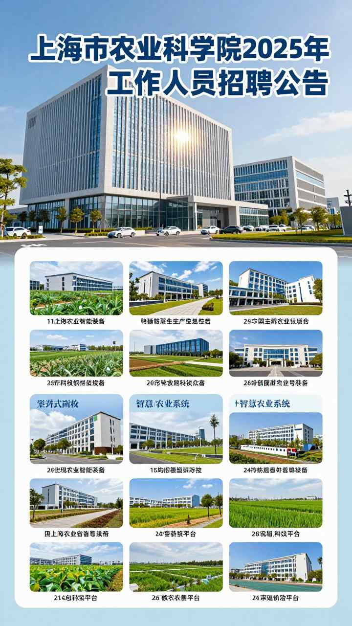 上海市农业科研机构岗位招聘公告及流程详解(图3) 上海市农业科研机构岗位招聘公告及流程详解
