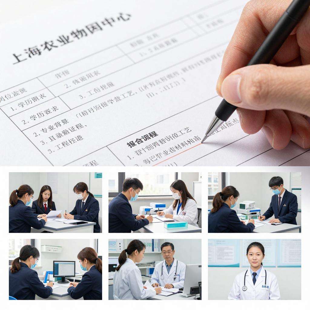 上海市农业生物基因中心招聘公告(图1) 上海市农业生物基因中心招聘公告