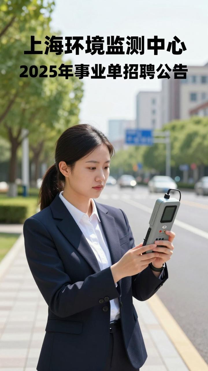 上海市环境监测中心2025年事业单位招聘公告