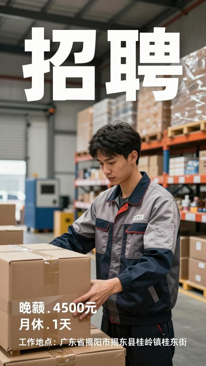 仓库配货打杂员