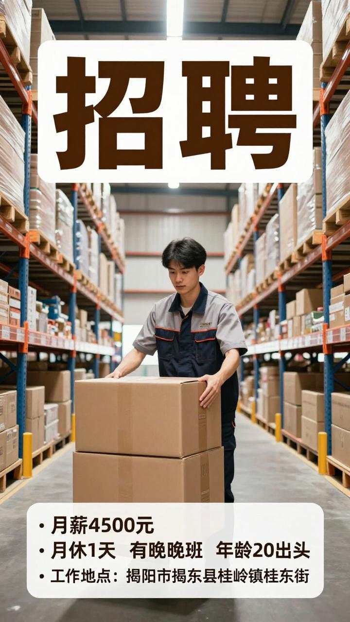 仓库配货打杂员