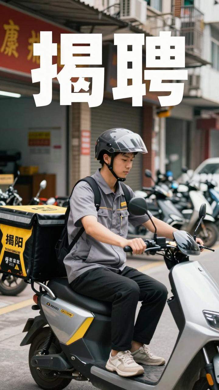 普宁外卖员1W加配车(图1) 普宁外卖员1W加配车