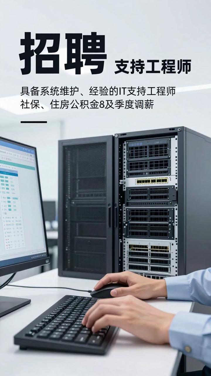 系统维护与网络运维岗位招聘 招聘IT支持工程师
