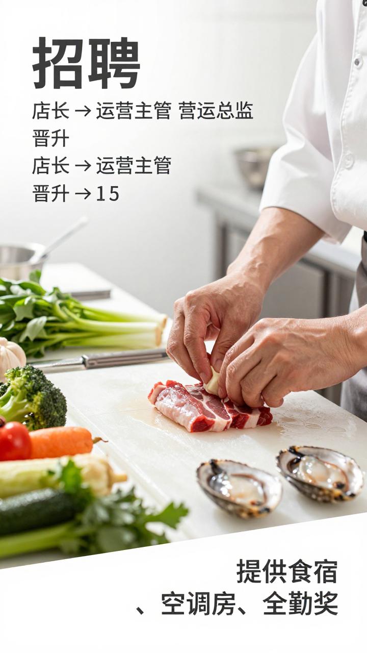 餐饮岗位高薪招聘,晋升通道宽,福利待遇好(图3) 餐饮岗位高薪招聘,晋升通道宽,福利待遇好
