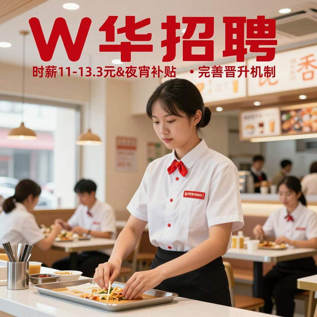华莱士招聘服务员,高薪福利晋升快(图2) 华莱士招聘服务员,高薪福利晋升快