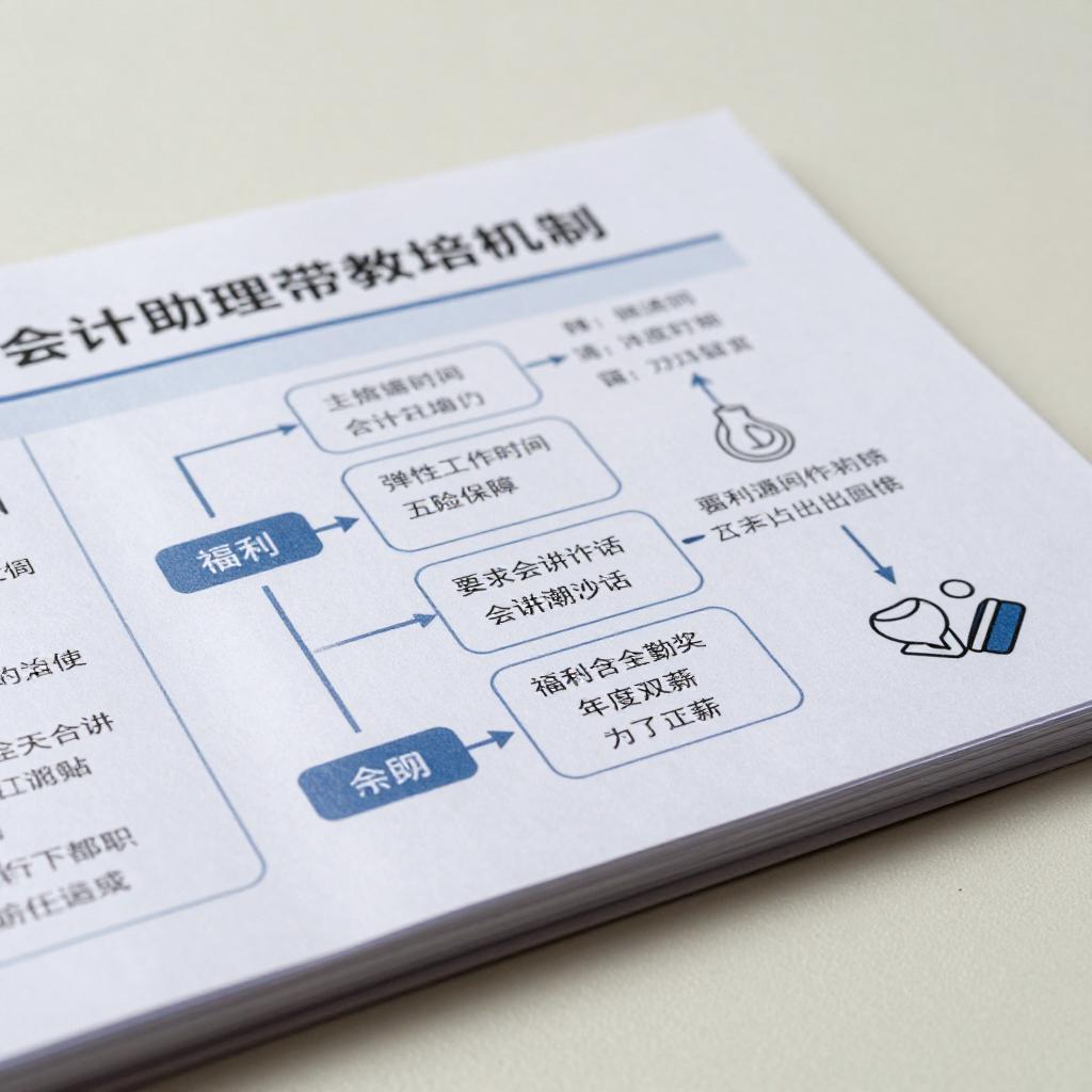 会计助理（五险，有专人带教）
