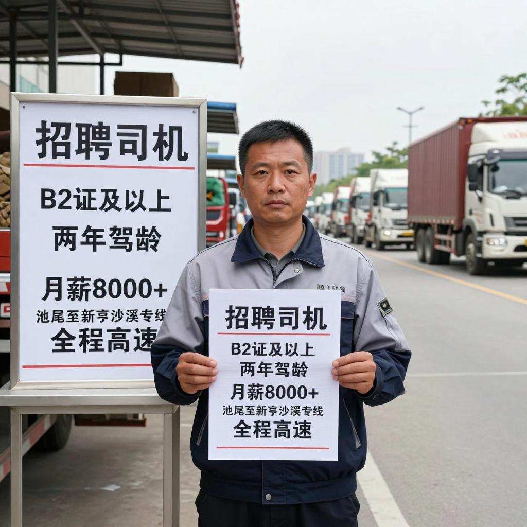 【极兔】招大货车司机(图1) 【极兔】招大货车司机
