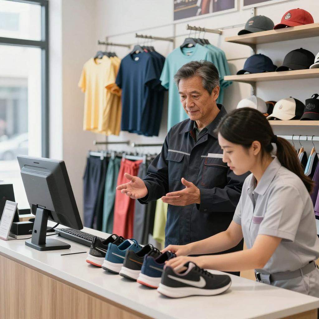 新东 安踏服装店长